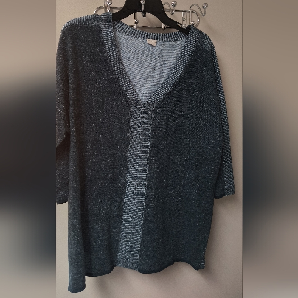 Poetry ladies  v neck tunic style sweater